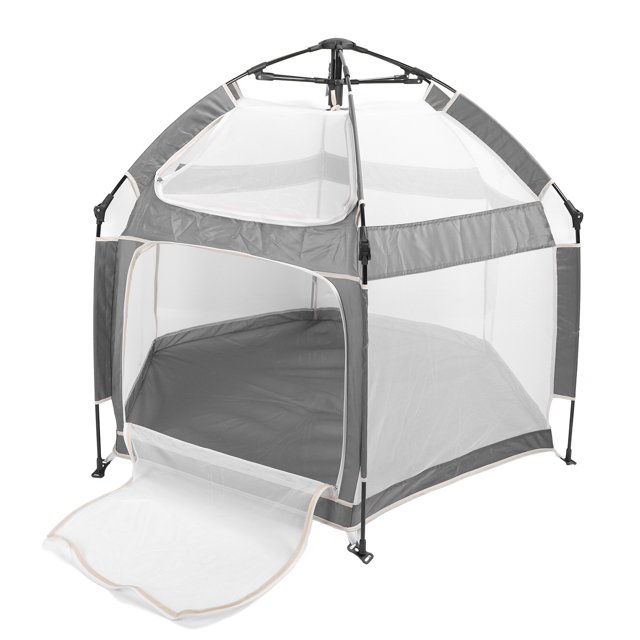 Valla Para Bebé, Tienda Para Bebé Versátil, Tela De Hierro Plegable Para Interior Y Exterior, Patio, Playa, Camping