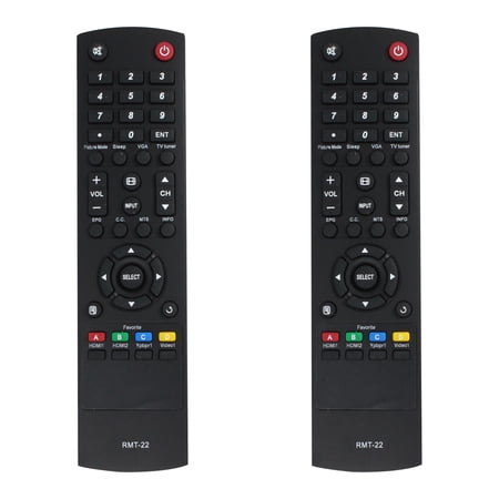 2-Pack RMT-22 Remote Control Replacement - Compatible with Westinghouse UW32S3PW TV price history on PriceWatchPro