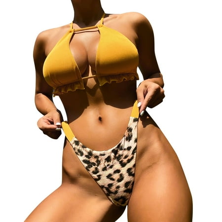

Women Two Piece Leopard Bathing Suit with Skirt for Women Sports Bra Swimsuit Tops for Women Swimsuit Top Longer plus Size Bathing Suits Women with Underwire 3 Piece Swimsuits for Women with Cover up