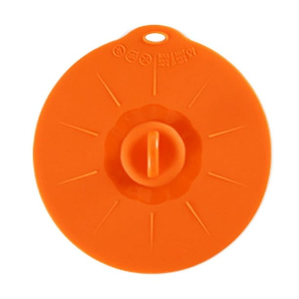 Silicone Boil Over Spill Lid Preservation Pan Cover Oven Safe Stopper