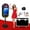 black- fullset, variant on VANYA 40" Mirror 21.5-inch Touch Screen Magic Mirror Photo Booth with Flight Case for  partys weddings