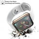 thumbnail image 4 of [Paquete de 2] Funda Apple Watch Series SE 6 5 4 44 mm, funda iWatch Protector de pantalla Cobertura completa Película de TPU suave ultra transparente adecuada, para Apple Watch Series SE 6 5 4 44 mm, 4 of 5