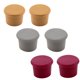 thumbnail image 1 of Tapones de vino de silicona–Reemplazar corcho–Botellas de vino selladas herméticamente–Cubierta de botella de cerveza reutilizable, 1 of 5