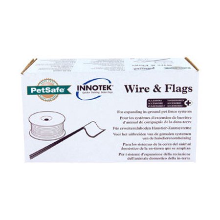 UPC 729849100343 product image for Essential Pet Heavy Duty In-Ground Dog Fence Wire and Flag Kit 500 Feet | upcitemdb.com