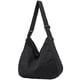 thumbnail image 1 of Bolso bandolera DAINAOTM de lona informal para mujeres y hombres negro L, 1 of 5
