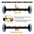 thumbnail image 2 of Dual-Function Undercarriage Cleaner High Pressure Washer Water Broom Car Washing Machine 3 Extension Rods, 2 of 5