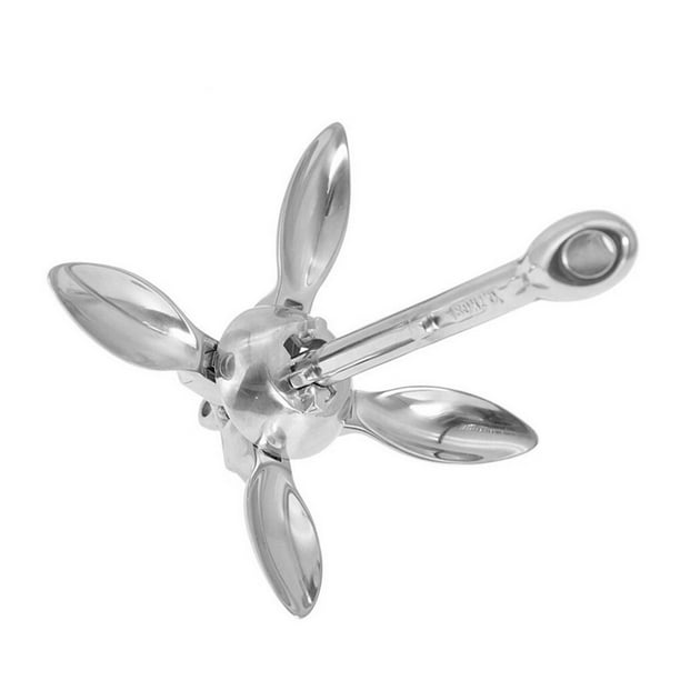 Becaristey 316 Stainless Steel Folded Grapple Sailboats