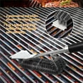 thumbnail image 5 of Grill Brush and Scraper, Heavy-Duty BBQ Grill Cleaner with Stainless Steel Bristles, 3-in-1 Wire Brush for Gas, Charcoal, and Smoker Grates, 5 of 6