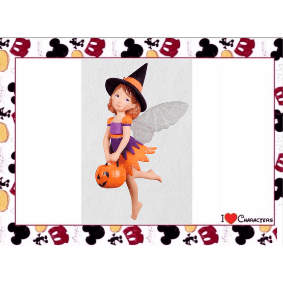 Hallmark Sweet Witch Fairy Halloween Ornament New with Box