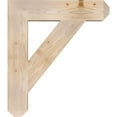 thumbnail image 3 of Ekena Millwork 5 1/2"W x 28"D x 32"H Traditional Craftsman Smooth Bracket, Douglas Fir, 3 of 13