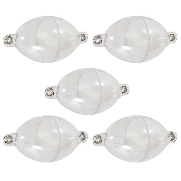 5 Pieces Fishing Slip Cast Spin Floats Fishing Casting Bobbers Spin Oval Float