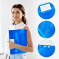 thumbnail image 4 of Binder Folders Plastic Binder Pocket Organizer File Folder for School Home Office Supplies 12 Pack, 4 of 7