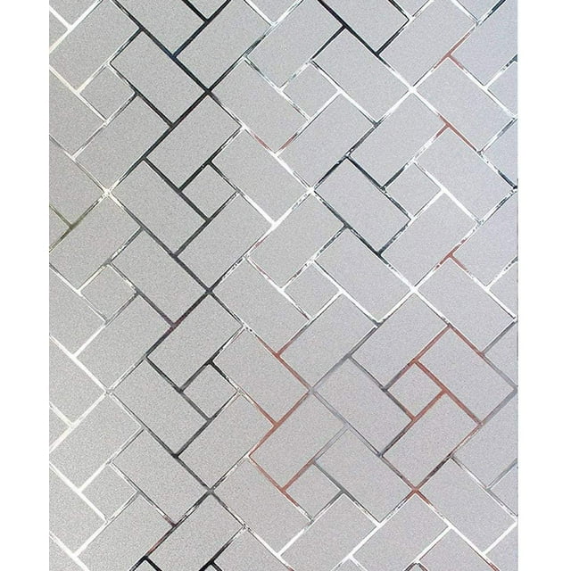 Privacy Window Film Static Cling Pattern Glass Decorated Film Frosted Glass Film Anti-UV Window
