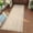 Jute, variant on 2x6 Scalloped Washable Runner Rug for Kitchen, Soft Tan Jute Hallway Runner Non Slip Entryway Rug Farmhouse Thin Laundry Mat Stain Resistant Carpet for Bedroom Bathroom Beside Rug