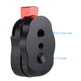 thumbnail image 2 of Graflsoa Compact Quick Release Plate for Mini Monitors with Secure Locking System and 1/4 Screw Mount, Includes Wrench and Washer, Aluminum Steel Construction, 2 of 7