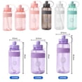 thumbnail image 4 of Termos para agua Portable Women Summer Gym Paja Gran capacidad (Rosa 1000ml), 4 of 6