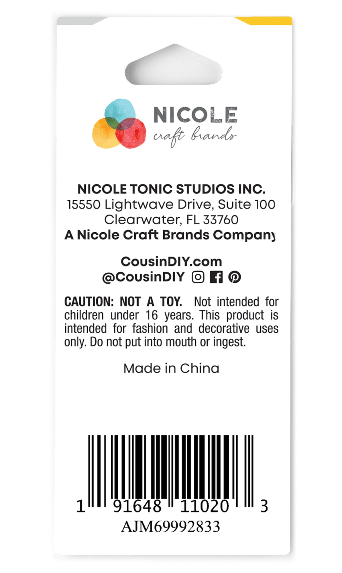 Cousin DIY Barrel Clasps, Silver and Gold Coated Metal, 24 Piece