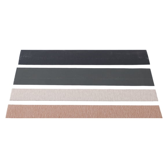4Pcs Fret Leveler Beam Sandpaper Sanding Paper Guitar Leveling Bar Sandpaper Luthier Sanding Reparing Tool For Guitar Fret