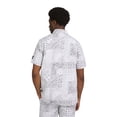 thumbnail image 4 of Dogg Supply by Snoop Dogg Men's & Big Men’s Cotton Stretch Paisley Print Patchwork Button-Down Short Sleeve Shirt, Sizes XS-3XL, 4 of 6