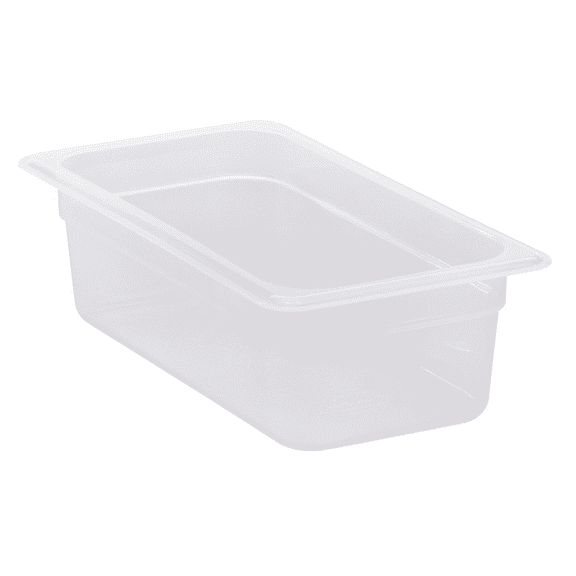 Food Pan 1/3 X 4" Polypropylene Translucent