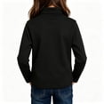thumbnail image 5 of BLVB Girls Thermal Turtleneck Shirts Long Sleeve Fleece Undershirt Toddler Kids Winter Warm Base Layer Tops(Black,7-8Years), 5 of 6