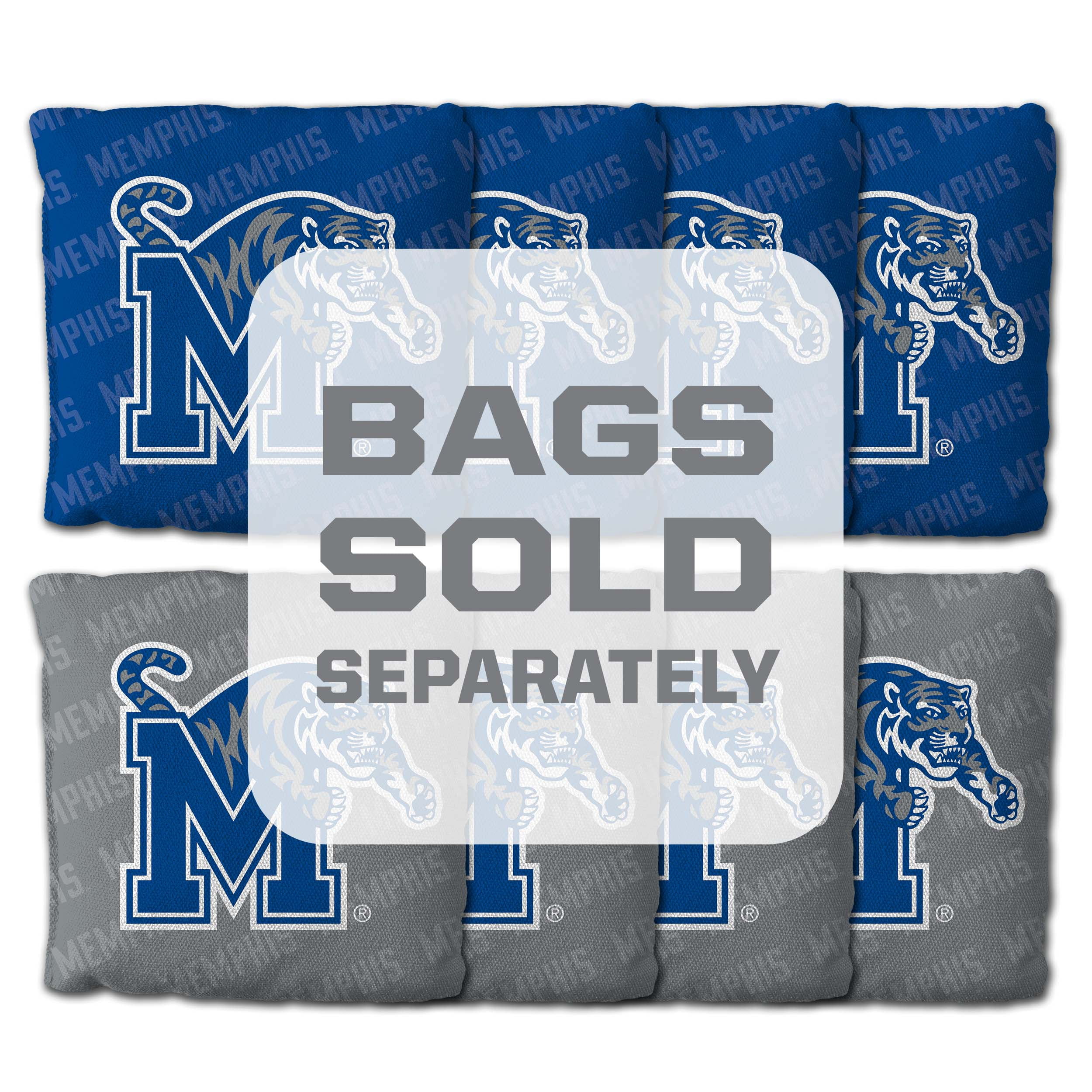 YouTheFan NCAA Memphis Tigers 2' x 3' Cornhole Game No Bags