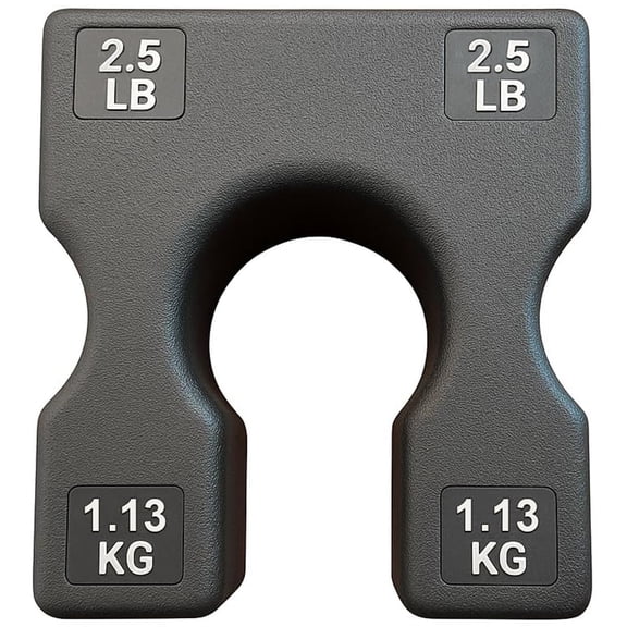 2.5 lb Weight Stack Add On – 2.5 Pound Weight Stack Adapter Plate for Home Gym & Exercise Machines