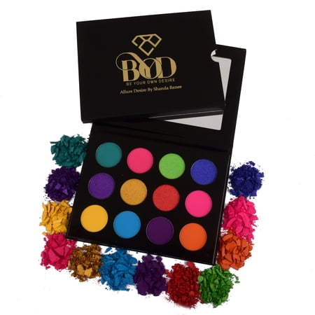 BYOD Be Your Own Desire, Allure Desire Eyeshadow Palette Black Bold, Eyeshadow