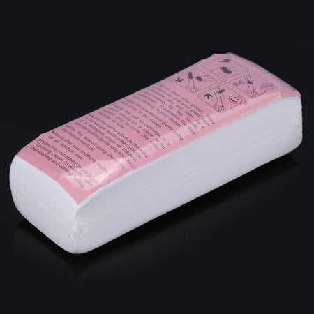 Waxing Paper 100Sheets/Bag Leg Arm Armpit Hair Removal Depilatory Nonwoven Epilator Waxing Strip Paper