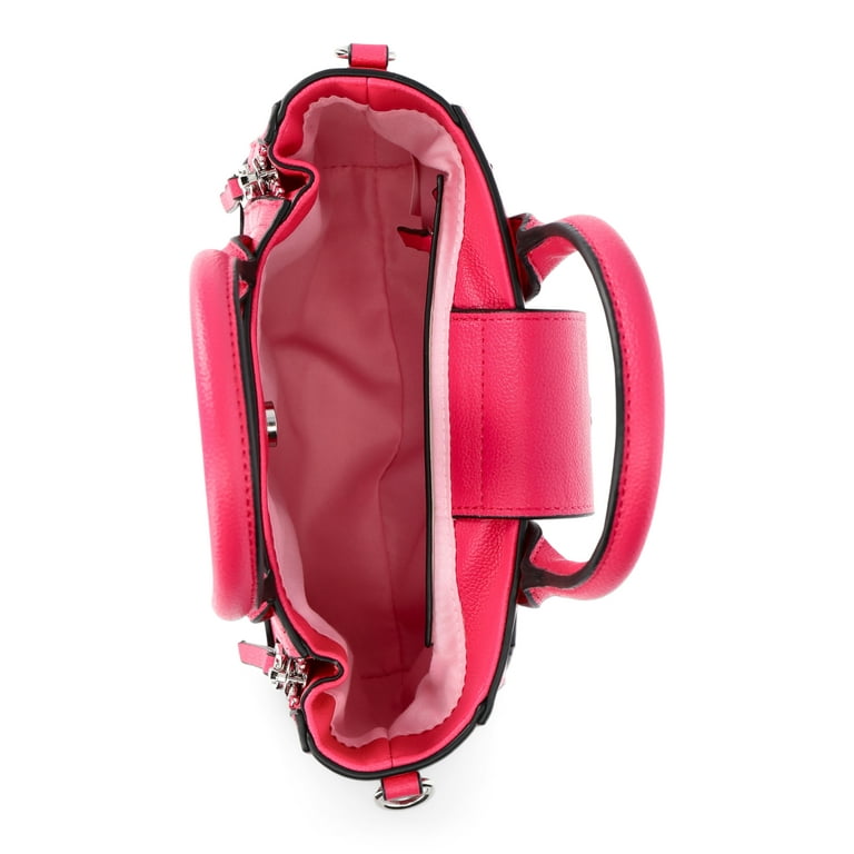 Madden NYC Women's Mini Zipper Satchel with Embellished Madden NYC Women's Mini Zipper Satchel with Embellished