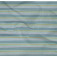 thumbnail image 4 of oneOone Organic Cotton Poplin Twill Fabric Texture Stripe Print Fabric By The Yard 42 Inch Wide, 4 of 4