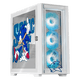 thumbnail image 1 of Gabinete XTREME PC GAMING Sonic Hedgehog Comic Edition Mini Torre 4 Fan ARGB USB-C Blanco CXTSH6000WT, 1 of 6
