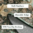 thumbnail image 4 of Haperlare Vintage Runner Rugs for Hallway Bohemian Machine Washable Non Slip Laundry Entryway Runner Rug, Green Indoor Floor Rugs,2'x6', 4 of 7