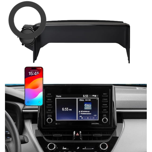 Soporte de teléfono de coche TELON para Toyota Corolla 2019-2025 de 8 pulgadas