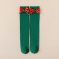 thumbnail image 2 of Posijego Kids Girls Christmas Stockings for Little Girls Knee High Socks Fall Winter Long Tube Socks Cotton Socks, 2 of 3