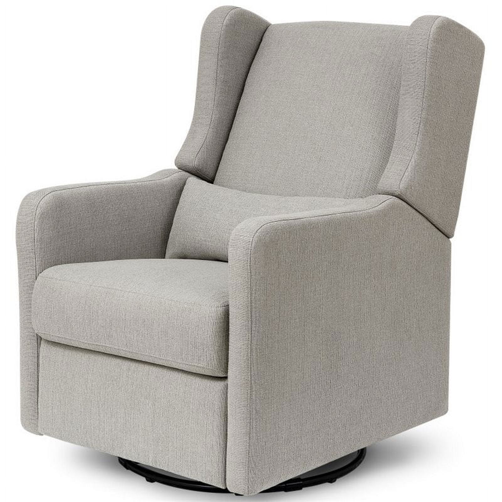 Carter's By DaVinci Arlo Recliner and Swivel Glider in Performance Gray Linen