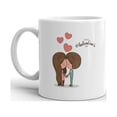 thumbnail image 2 of Romantic Couple Happy Valentine's Day Coffee Tea Ceramic Mug Office Work Cup Gift 11oz, 2 of 3