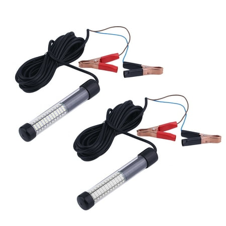 180 LED Lamp 5 Meter Wire Underwater Fishing Light Submersible Night Light