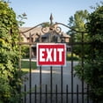 thumbnail image 5 of BAZIC Exit Sign 9"X12", Plastic Signs, Waterproof Indoor Signage, 24-Pack, 5 of 7