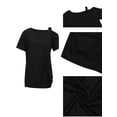 thumbnail image 5 of YouLoveIt Women's Quick Dry Yoga Tops Long Sleeve Activewear Sports Shirt Pullover Tops Workout Athletic Running Shirt for Women Workout Tops, 5 of 6