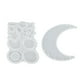 thumbnail image 3 of Molde De Silicona Con Forma De Luna, Molde De Resina Con Carillón De Viento Para Regalo, Fácil De Desmoldar, Molde Epoxi Brillante Para Bricolaje, Decoración De Pared, Colgante, 3 of 7