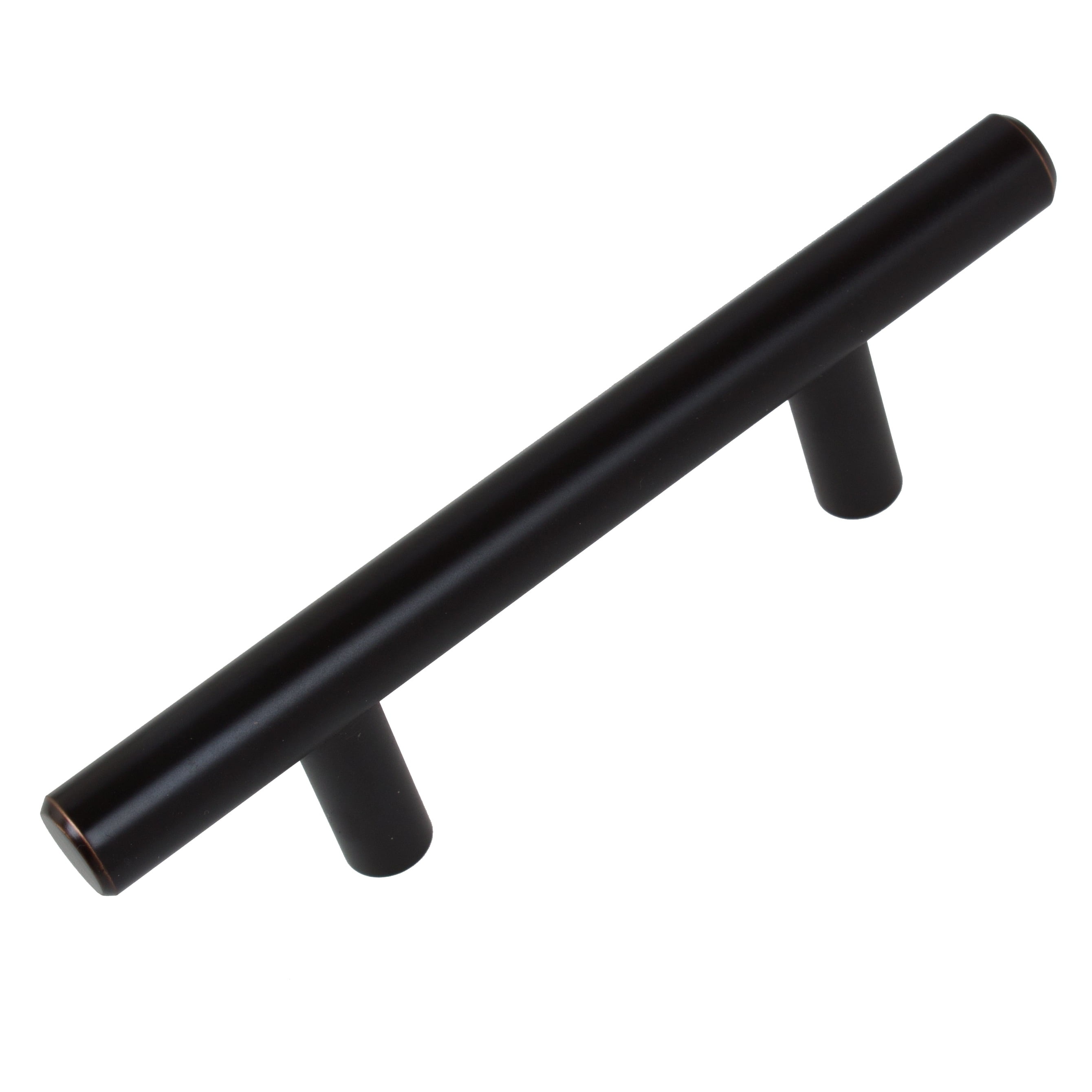 GlideRite 21/2 in. Center Solid Modern Bar Pulls, Oil Rubbed
