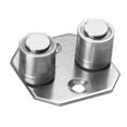 thumbnail image 1 of Glass Sliding Door Positioner Lower Guide Pulley Sliding Door Swing Stop, 1 of 9
