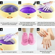 6LBS Paraffin Wax Refills Hands Feet Moisturizing Paraffin Bath Therapy Lavender Wax for Hands Feet (Lavender)