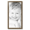 thumbnail image 2 of ArtToFrames 14x28 inch Brown Picture Frame, Brown Wood Poster Frame (4717), 2 of 7