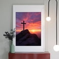 thumbnail image 2 of Diamond Art Kit for Adults, Sunset Silhouette Over Rocky Peak Diamond Painting for Adults Beginners, DIY Diamond Art Painting Kits, 5D Diamond Painting Crafts for Home Decor 12x16 Frameless, 2 of 7