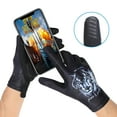 thumbnail image 5 of Savior Heat Black Touchscreen Gloves Thin UV Protection UPF50+ Anti-slip Breathable Workout Gloves for Outdoor Riding Fitness Golf, 5 of 10