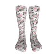 thumbnail image 5 of Pofeuu Rose Flowers Print Stockings, Adult Running Hiking Socks for Youth and Adult-One Size, 5 of 8