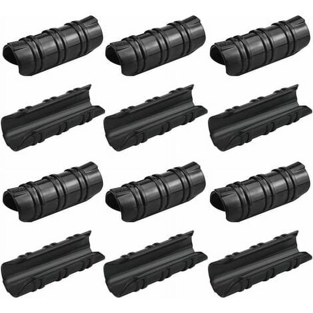 100 piezas de clips para invernadero de 25 mm, clips para invernadero de jardín, resistentes a altas temperaturas, fijación de cubierta de invernadero, duraderos, fáciles de usar para fijar