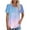 Multicolor, variant on Womens Summer Tops Trendy Cute Tops Plus Size Going Out Dressy Tshirts Shirts Cotton Short Sleeve Blouses Business Casual